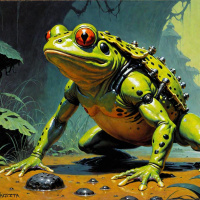 Avatar frog