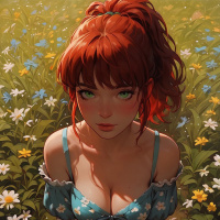 Red-haired images