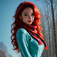 Red hair avatars