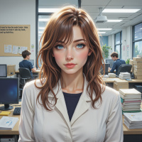 Avatar lab coat