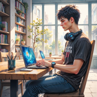 Avatar male focus