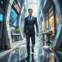 Avatar male focus
