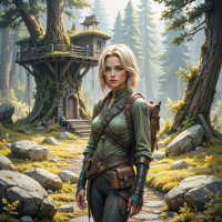 Avatar blonde hair