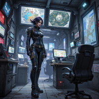 Avatar purple hair