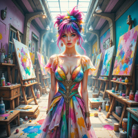 Avatar pink hair