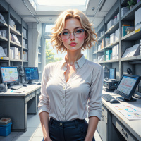 Avatar blonde hair