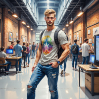 Avatar male focus