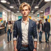 Avatar male focus