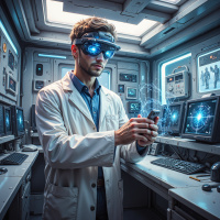 Avatar lab coat