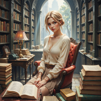 Аватар на тему "Мир книг"