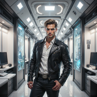 Стильный научно-фантастический сеттинг