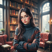 Картинки с девушкой. Интеллигентный взгляд на красивую брюнетку