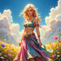 Blondes avatars