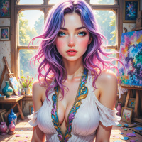 Сказочный персонаж с фантастическим характером