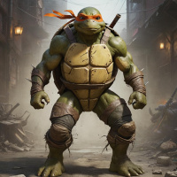 Сильный человек TMNT