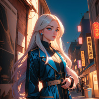 Avatar white hair