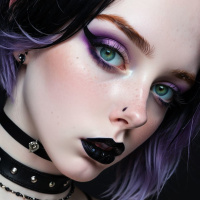 Avatar goth fashion