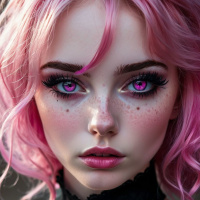 Avatar pink hair