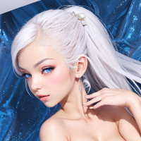 Avatar white hair