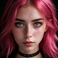 Pink hair images