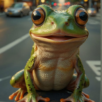 Avatar frog