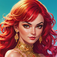 Red hair avatars