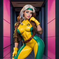 Rogue, супергероиня из комиксов Marvel