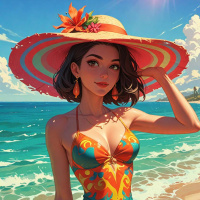 Beach avatars