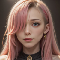 Pink hair images