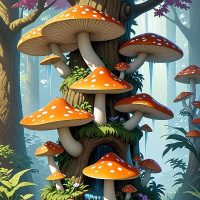 Mushrooms images