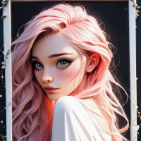 Pink hair avatars