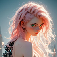 Pink hair images