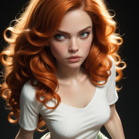 Red-haired images