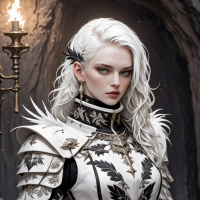 White hair images