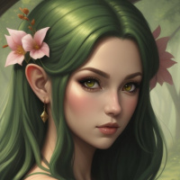 Green hair images