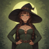 Witch hat avatars