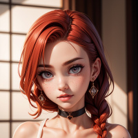 Red-haired avatars