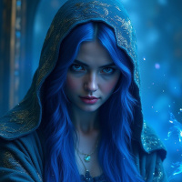 Blue hair images