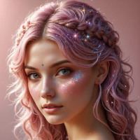 Pink hair images