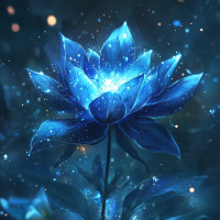 Avatar blue flower