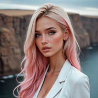 Pink hair images