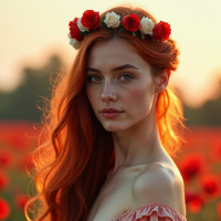 Red-haired images