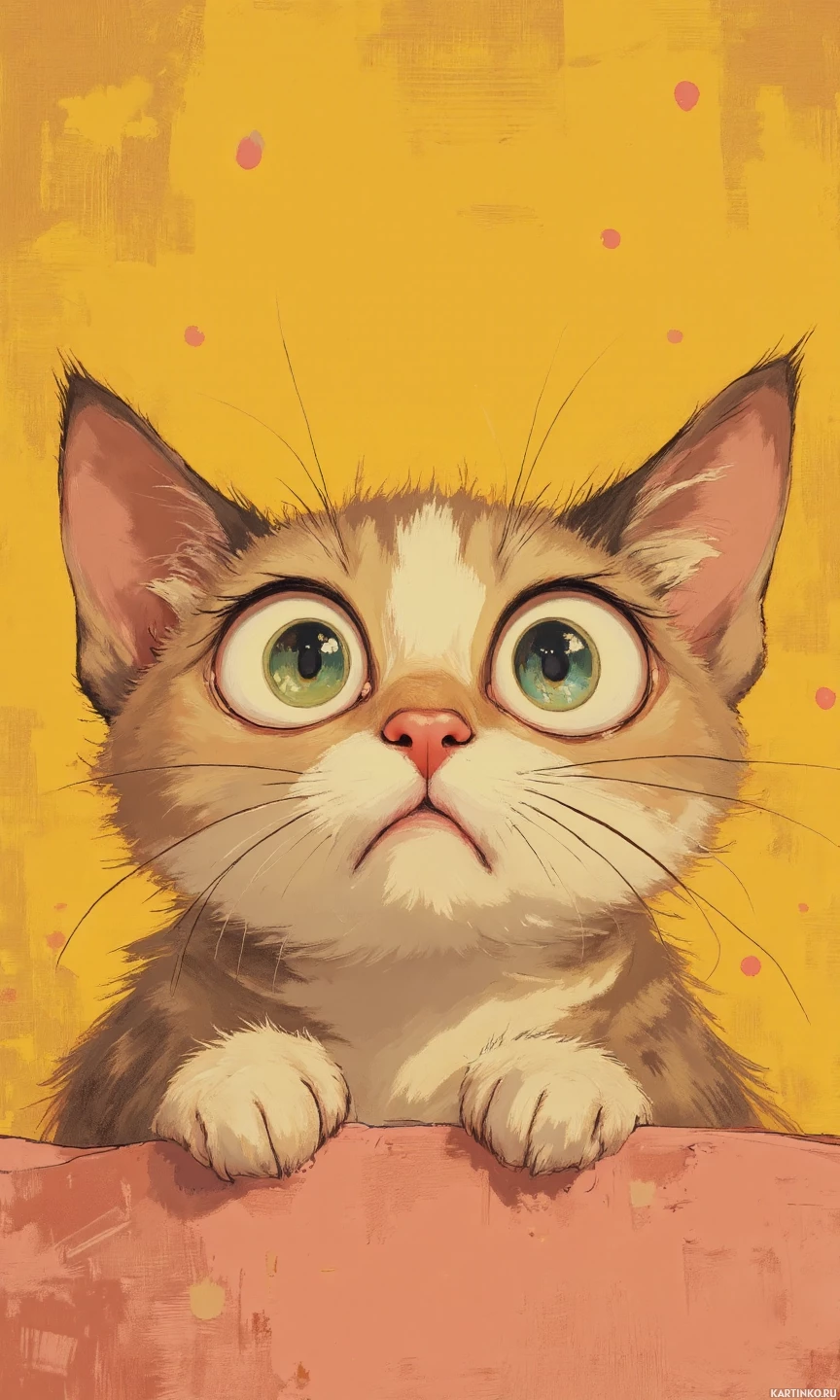 Милая фотография котенка