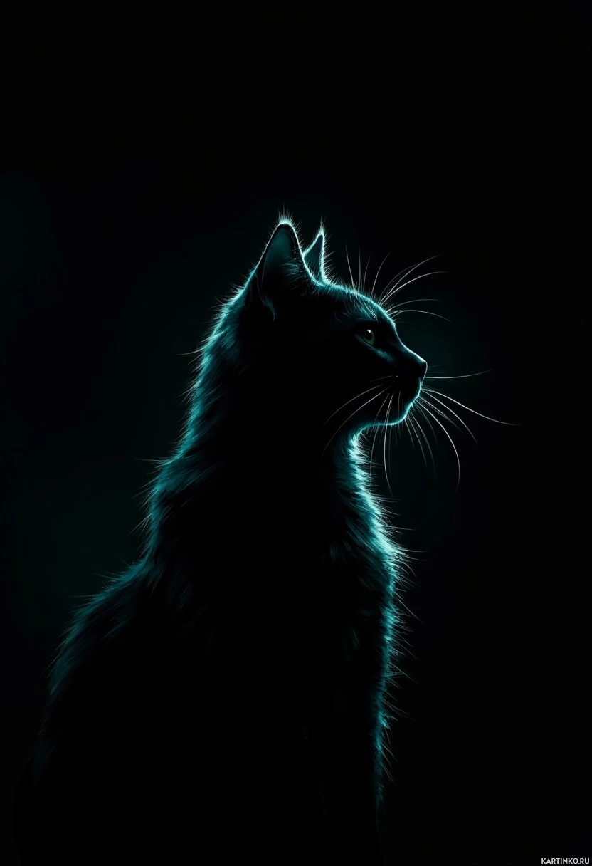 Ночной взгляд кота