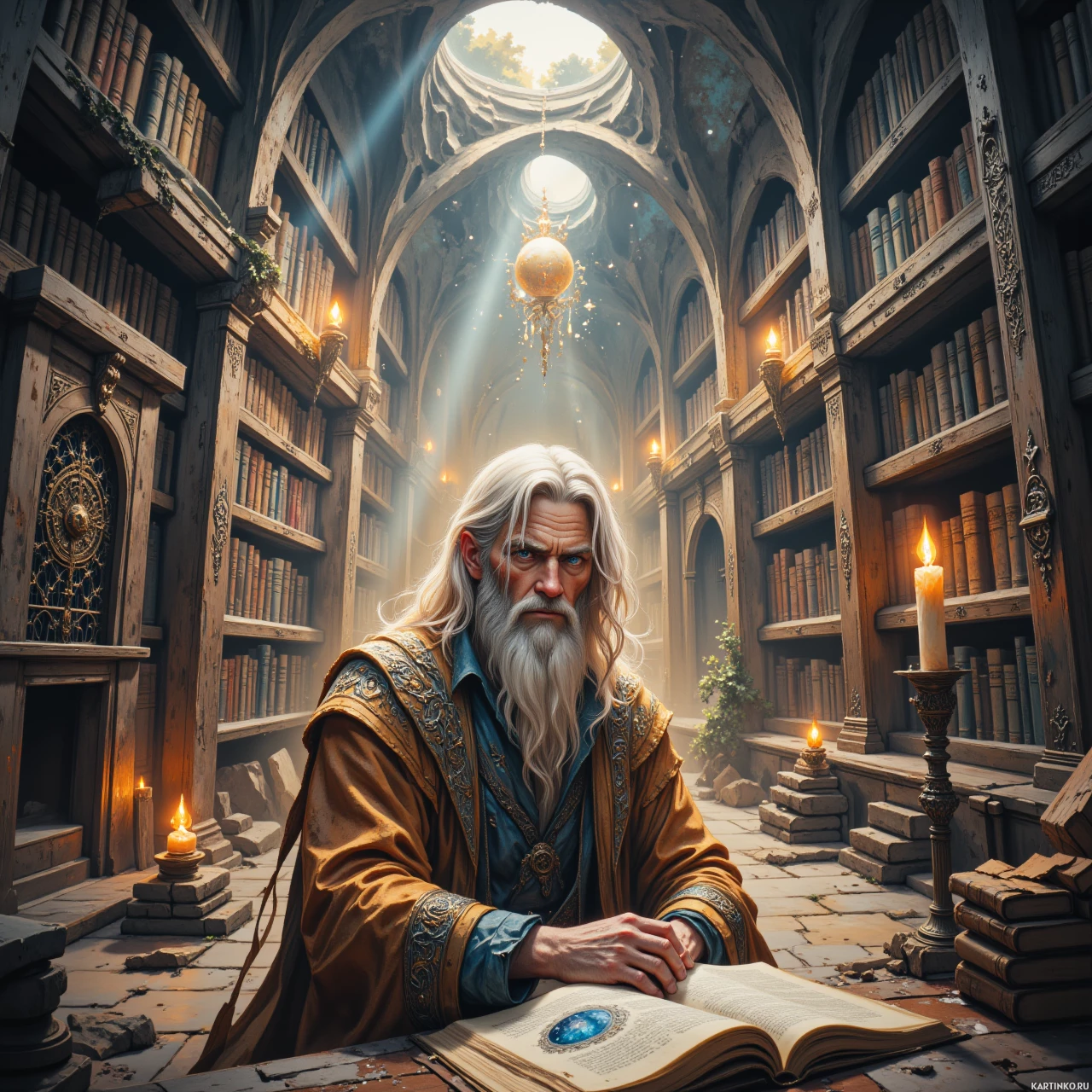 Любитель таинственных древних книг