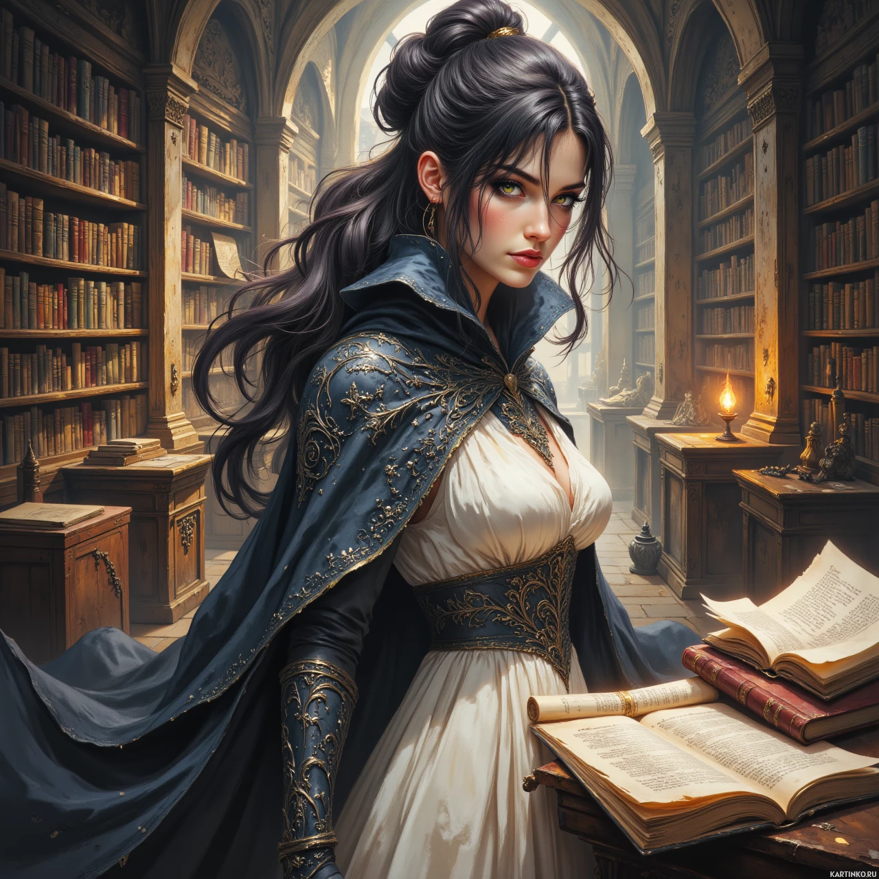 Загадочная зачарованная книга