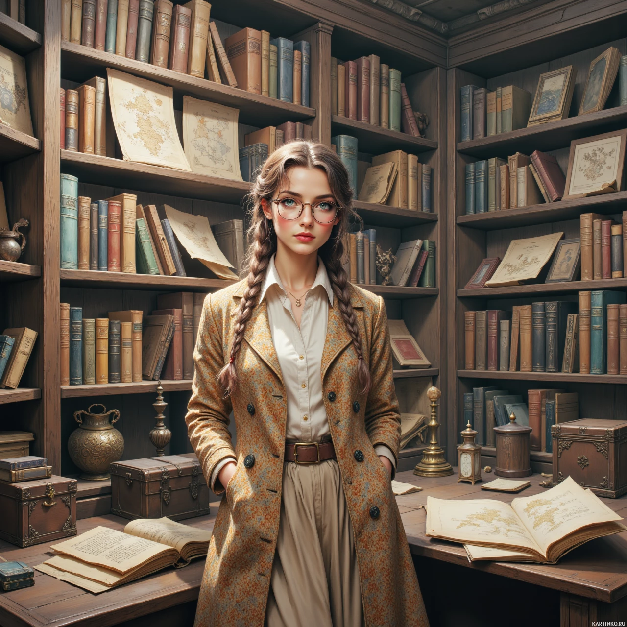 Уют для любителей книг в современном стиле