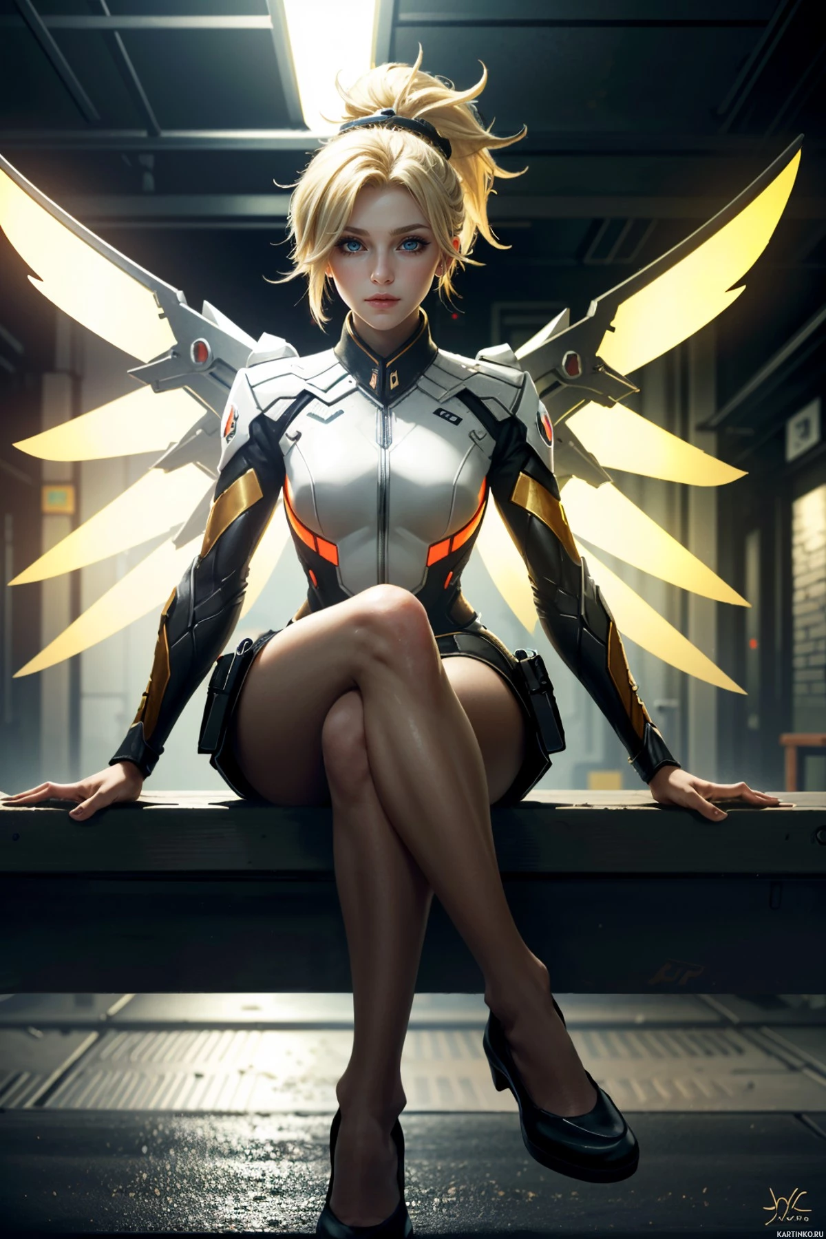 Ангельский целитель Overwatch, Мерси